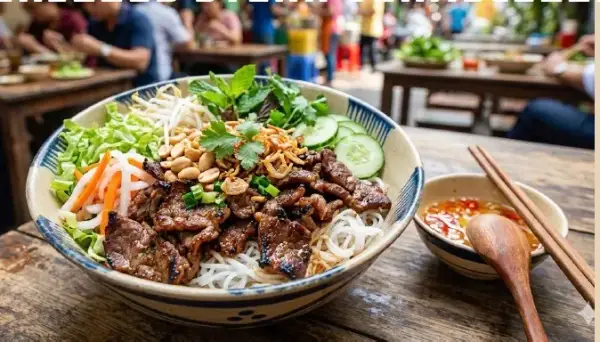 129. Spicy Lemon Grass Beef, Pork, Beef Rib
